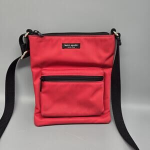Kate Spade Red Thomas Anniversary Nylon Crossbody Bag